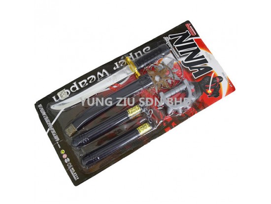 2314#6PCS NINJA WEAPON TOY SET(NINJA)